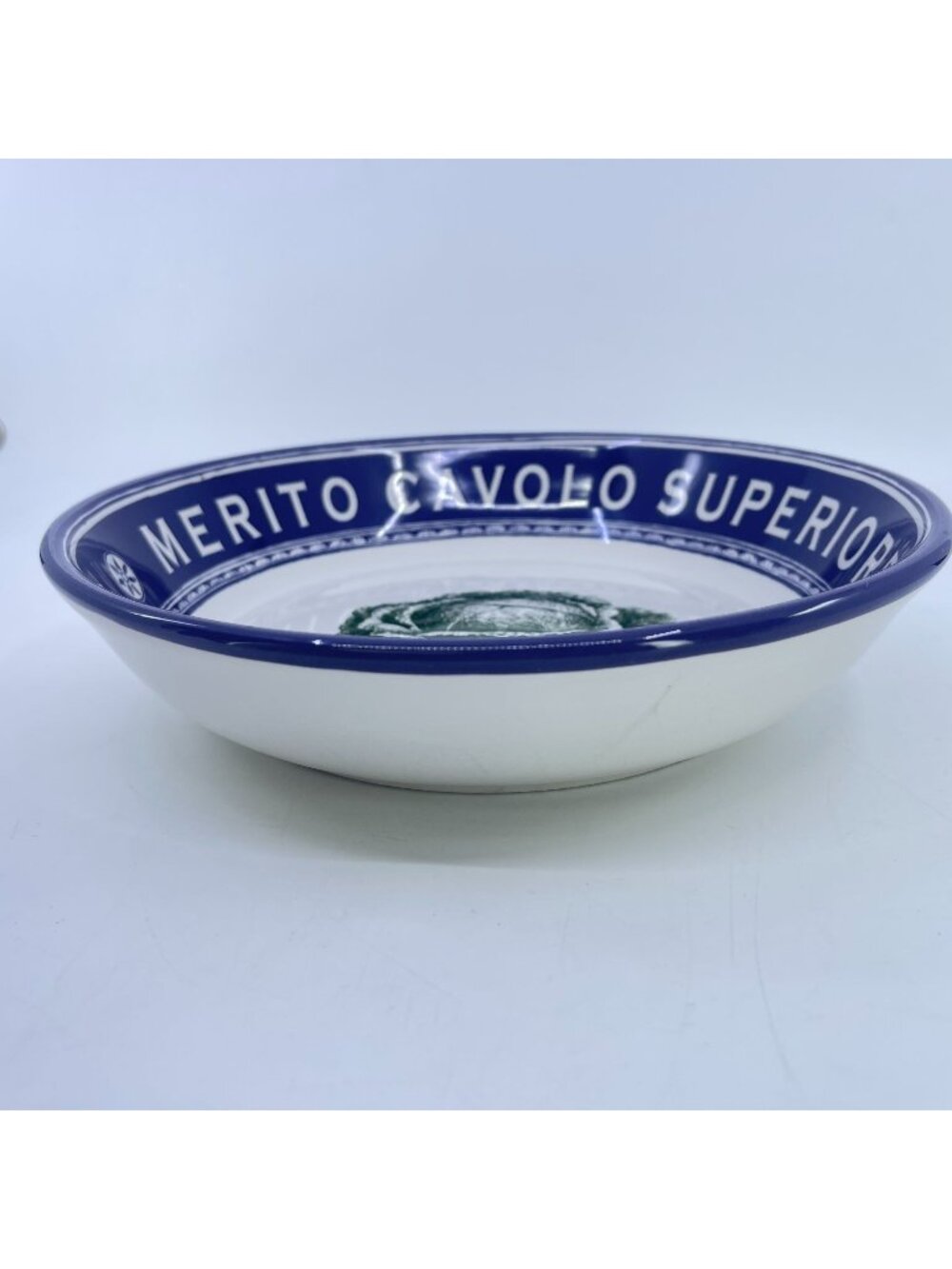 vintage merito cavolo superiore srteano italy ceramic pasta bowl